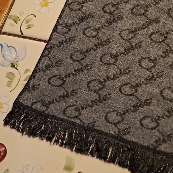 CELINE DION Gray VIP Cashmere Scarf. "Courage" Tour. 72x12. New Without Tag. - Picture 10 of 12